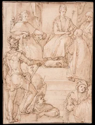 Monarch Receiving an Emissary